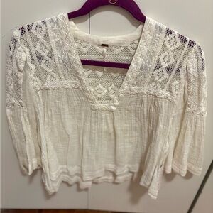 FREE PEOPLE blouse top size small new with tags